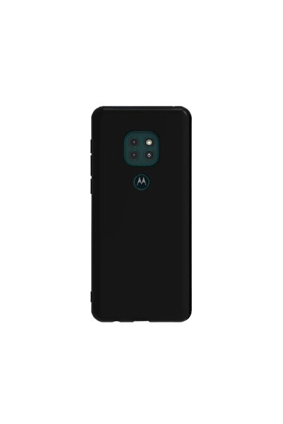 Optim Solution Ултратънък матов TPU калъф, съвместим с Moto G9 Play - черен