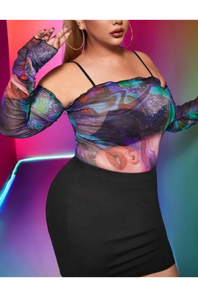 Sheya Bluză Casual Sheya, mix culori