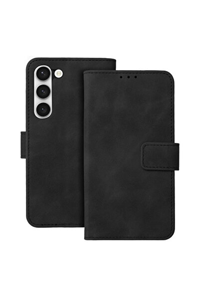 Optim Solution Husa Flip din Piele pentru Samsung Galaxy S23 Pluse, Design un...