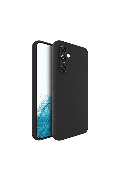 Optim Solution Θήκη σιλικόνης συμβατή με Samsung Galaxy A34 5g, μαύρη