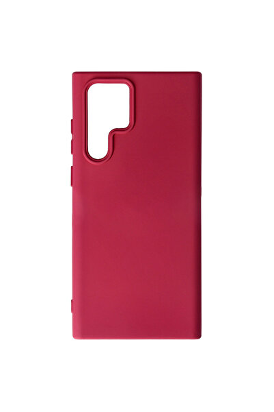 Optim Solution Husa din silicon pentru Samsung Galaxy S22 Ultra 5G, Microfibr...