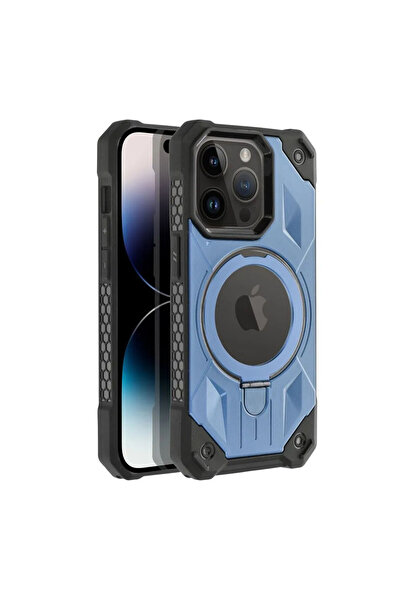 Optim Solution Husa Armor Mag Cover pentru Apple iPhone 15 , Rugged Durable C...