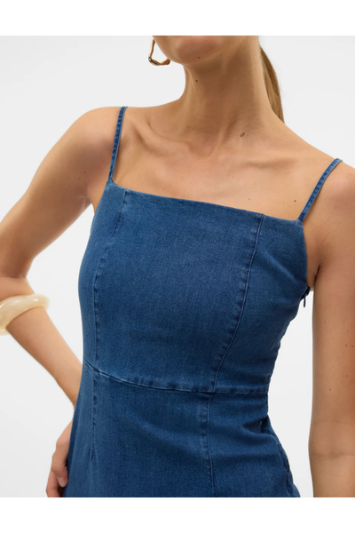 Vero Moda midi dress, blue