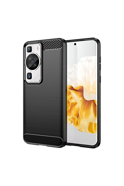 Optim Solution Θήκη Carbon συμβατή με Huawei P60, Νέος σχεδιασμός Carbon, Εφα...