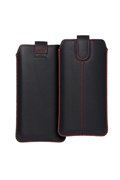 Optim Solution Husa Universala Velcro din Piele Ecologica, 151 x 84 mm, Prote...