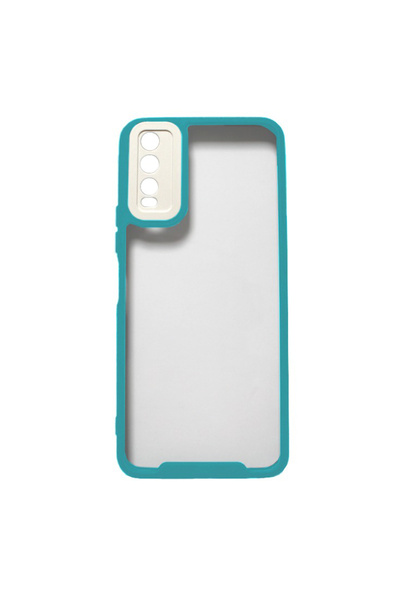 Optim Solution Husa cu bumper TPU pentru Vivo Y11s/ Y20s, Protectie Camera, S...