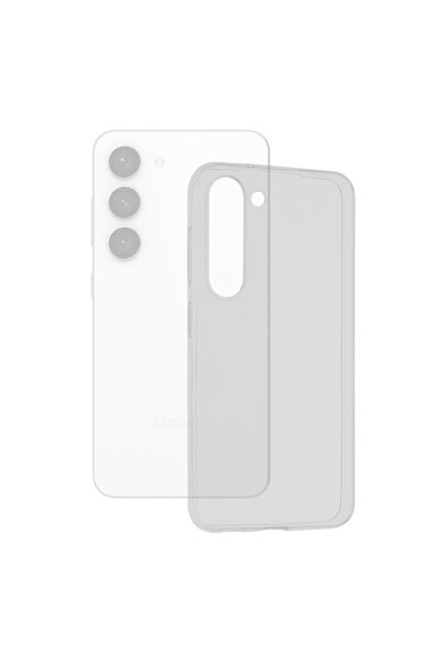 Optim Solution Прозрачен защитен калъф за Samsung Galaxy S23, прозрачен