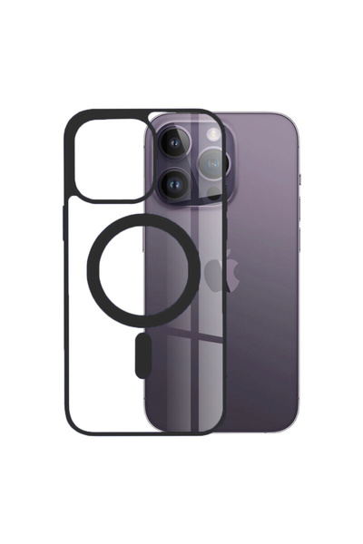 Optim Solution Husa de protectie MagSafe Colorat pentru iPhone 14 Pro, Silico...