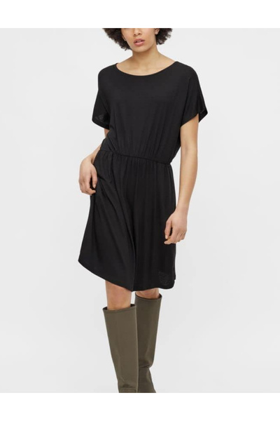 PIECES mini dress, black