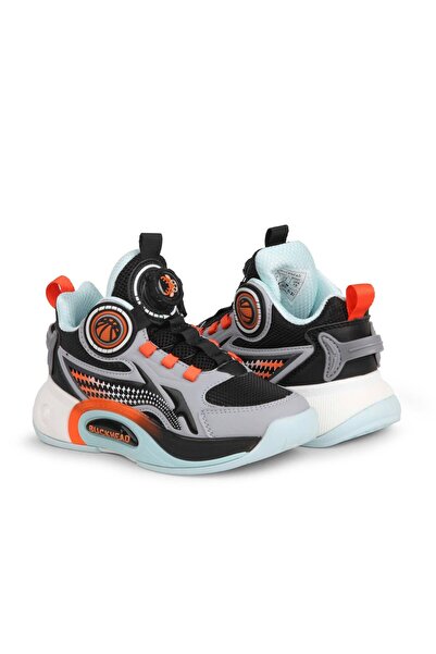 BUCKHEAD Buck3057-020 Pick Children's Basketball Shoes Black-Blue