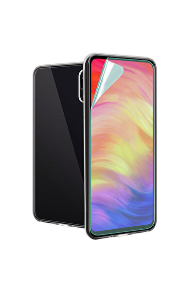 Optim Solution Clear Cover and Hydrogel Foil Set for Motorola Moto E7 Power / E7i Power, Transparent