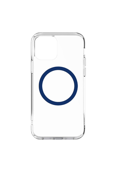 Optim Solution Husa MagSafe pentru Apple iPhone 14 Pro, Silicon TPU, Slim Fit, Fast Wireless Charging, Albastru