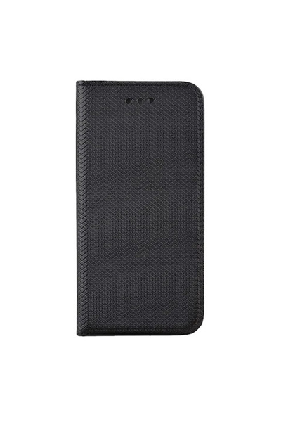 Optim Solution Husa pentru Motorola Moto G60, Flip tip carte, Piele PU, Inchidere Magnetica, Negru