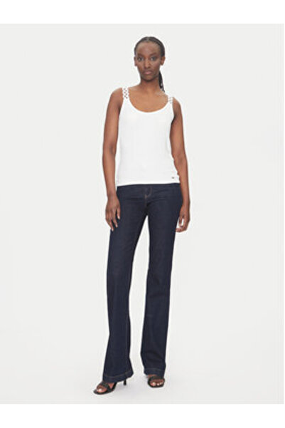 Morgan Γυναικείο Μπλούζα Λευκό MORGAN-251-DOUBI 931 OFF WHITE M