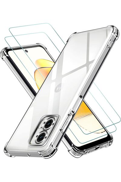 Optim Solution Husa pentru Motorola Moto G73 5G cu 2 folii protectie ecran, T...