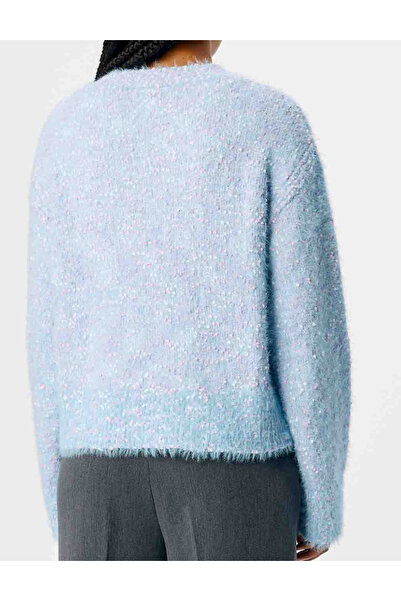 Object pulover, albastru