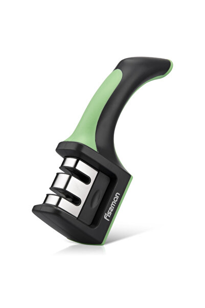 Fissman 2-Step Knife Sharpener With Carbide & Ceramic Stones