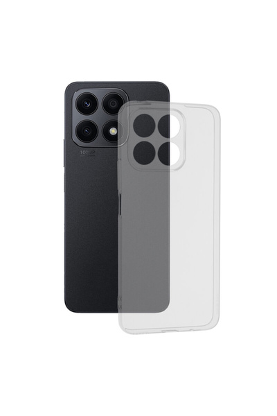 Optim Solution Διαφανής θήκη σιλικόνης για Honor X8a, TPU, εφαρμοστό, εύκαμπτ...