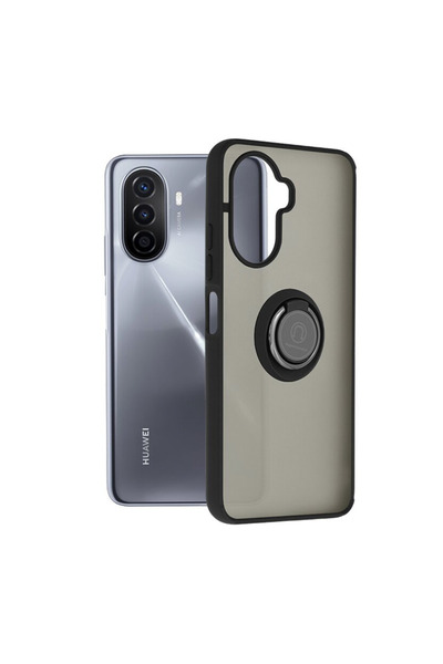 Optim Solution Husa cu bumper TPU pentru Huawei Nova Y70, Inel Glinth, Super ...