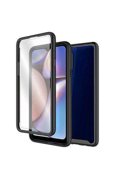Optim Solution 360° Case Set for Xiaomi Redmi Note 9T, Full Screen and Back Protection, Black