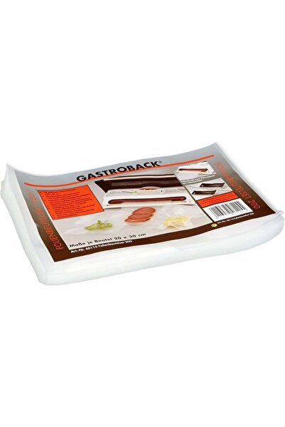GASTROBACK Set de 50 de pungi vidate cu relief 25x40 cm, - 46119