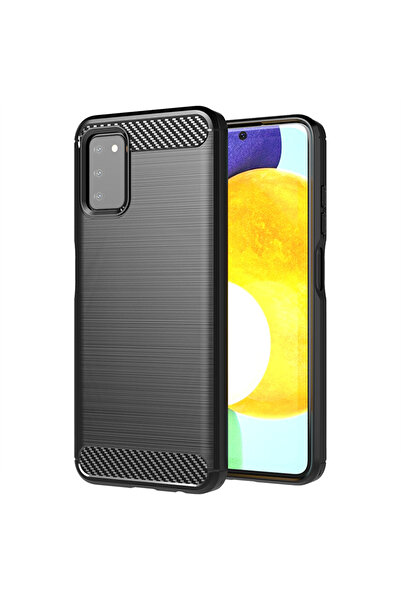 Optim Solution Husa Carbon Resistance pentru Samsung Galaxy A03s, Fiber Desig...