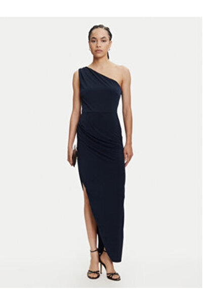 Swing Γυναικείο βραδινό φόρεμα μπλε SWING-5AJ04100 300 ΜΠΛΕ ΝΑΥΤΙΚΟ