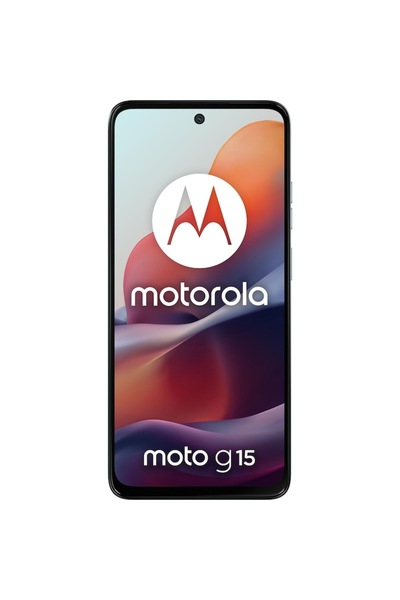 Motorola Telefon mobil Moto g15, 4GB RAM, 128GB, Albastru Glacier