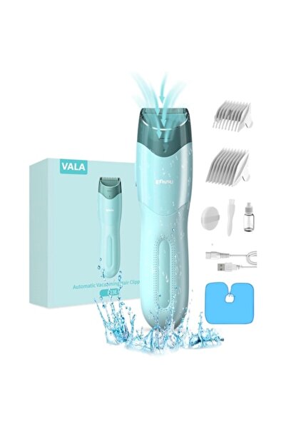 VALA Mașină de tuns pentru bebeluși VALA® Baby V823E cu aspirator, fără fir, ultra silențioasă