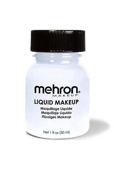 Mehron Professional liquid makeup for eyelids Liquid Makeup Moonlight White, 30ml