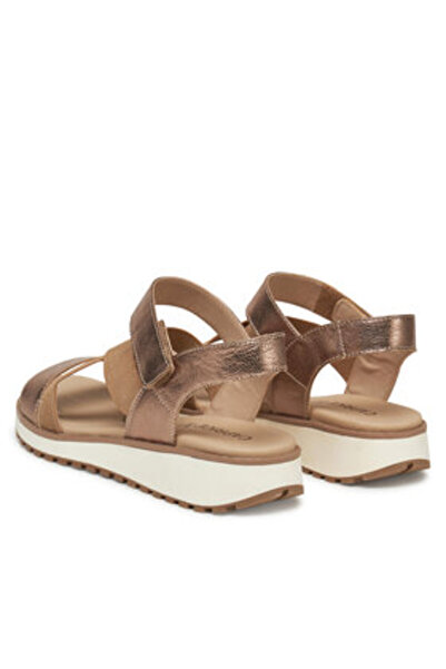 Caprice Γυναικεία Σανδάλια καφέ CAPRICE-9-28704-44 341 ΜΕΤΑΛΛΙΚΟ ΤΑΜΠΕ