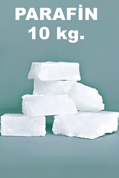 The Aroma Factory Hazır Ham Parafin Mum Yapım Malzemesi Parafin 10 KG. Tüm Ka...