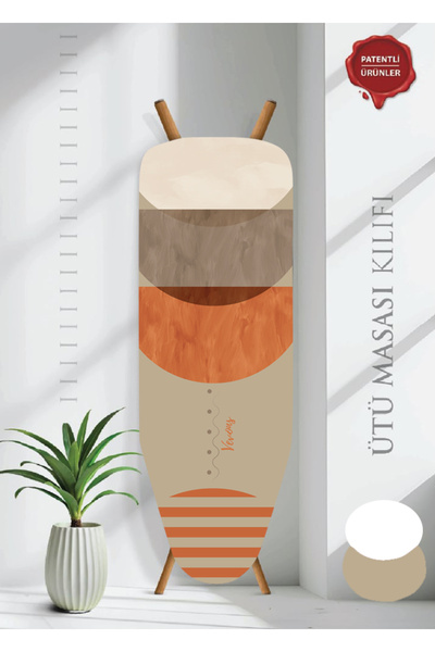 vevons Ütü Masası Kılıfı Bez Örtüsü, Keçeli Taban, 50x140 cm