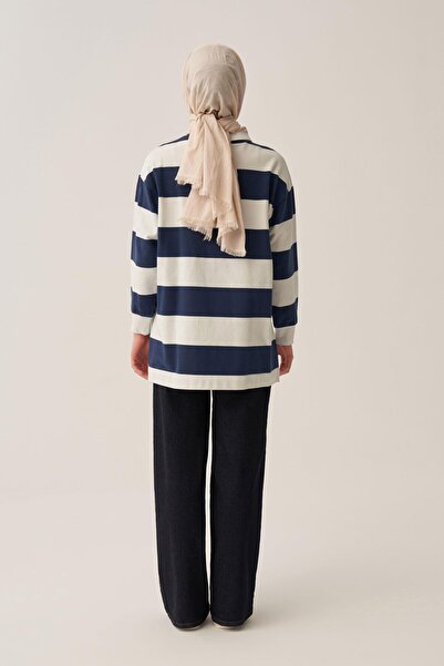 ALLDAY Ινδικό-πέτρινο-ΠΟΥΚΑΜΙΣΟ ΣΤΡΙΓΕΝΤΟΣ