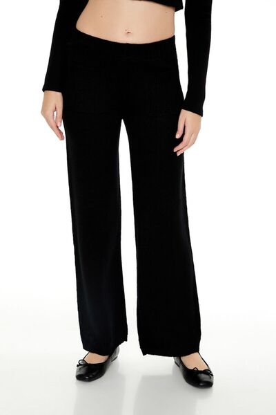 Forever 21 Triko Cep Detaylı Pantolon