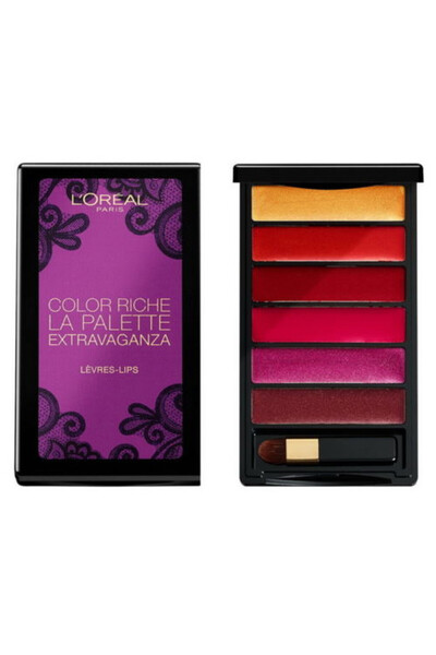 L'Oreal Paris Riche La Palette Extravaganza Lip Palette530