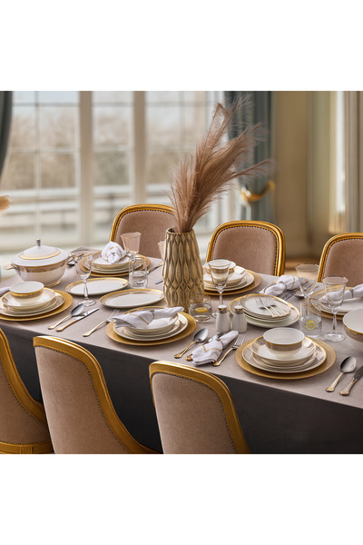 EVALIZA Viyanna 60 Parça 12 Kişilik Yemek Takımı