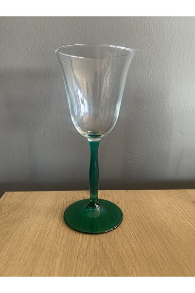 FERMATO 2 Adet 195 ml'lik Şarap Kadehi Yeşil