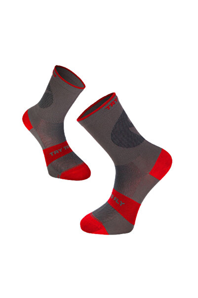 Try to Fly Cycling socks CYCLING LIGHT SOCKS Grey