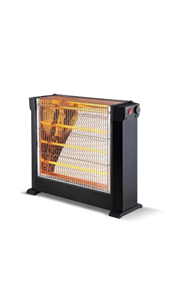 HARLEM Mini Fireplace Twix Kumtel 2763 1800 W Quartz Heater