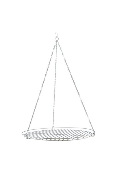 Perfect Home Grătar cu lanț cromat de 50 cm