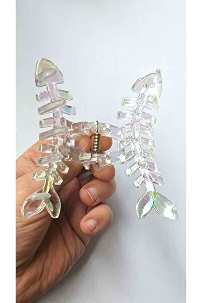 cityvision Bright White Color Fish Model Hairpin Hairpin 10 cm