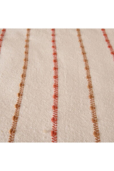 Evidea Soft Elvia Cotton Double Blanket - Cream - 200X220 cm