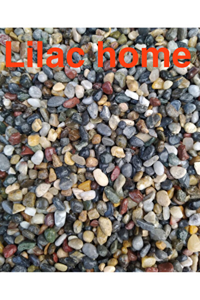 Lilac Home Dere çakıl taşı 2.5 kg 1-1.5 cm bahçe süsleme,saksı teraryum akvar...