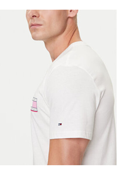 Tommy Jeans Ανδρικό T-Shirt DM0DM21577 Πολύχρωμο