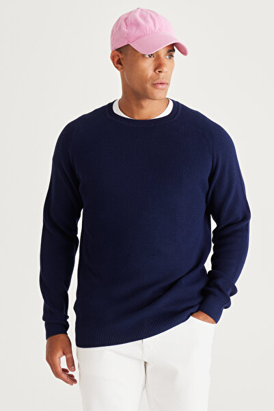 AC&Co / Altınyıldız Classics Светр з синім візерунком