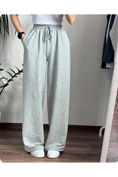 GERLAY GRİ RAHAT KALIP DÜZ PAÇA EŞOFMAN ALTI