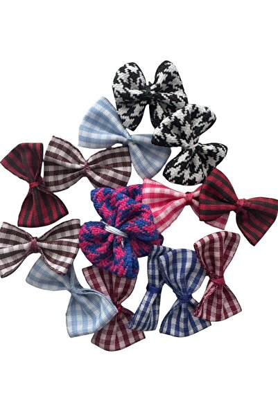 kalben accessories 15-Piece Grosgrain Ribbon Bows - Handmade Grosgrain Ribbon Bow (No Closure)