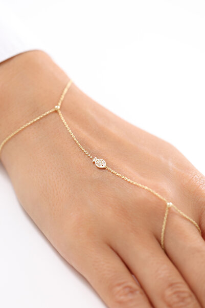 Zeyd Jewelry Işıltılı Balık Figürlü 14 Ayar Altın Şahmeran