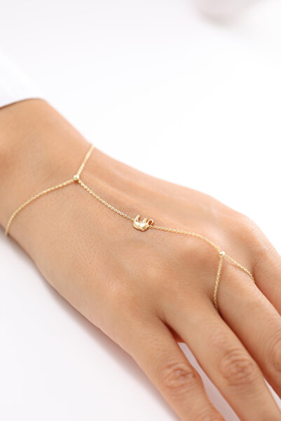 Zeyd Jewelry Fil Figürlü Şans Getiren 14 Ayar Altın Şahmeran
